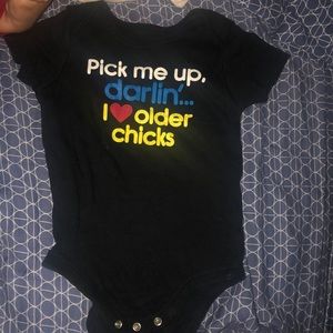 Pick me up darling onesie